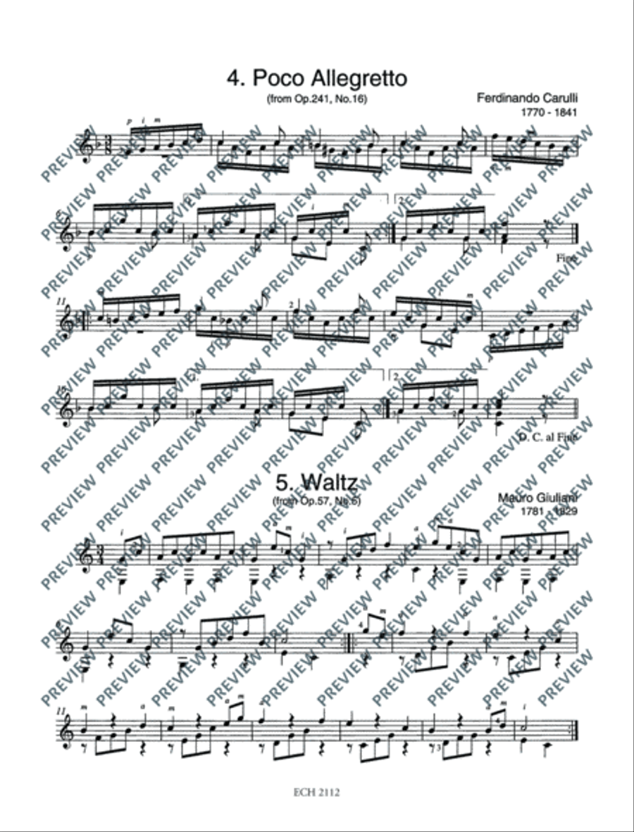 The Classical Book The Classical Book Acoustic Guitar scores gallery preview page 7