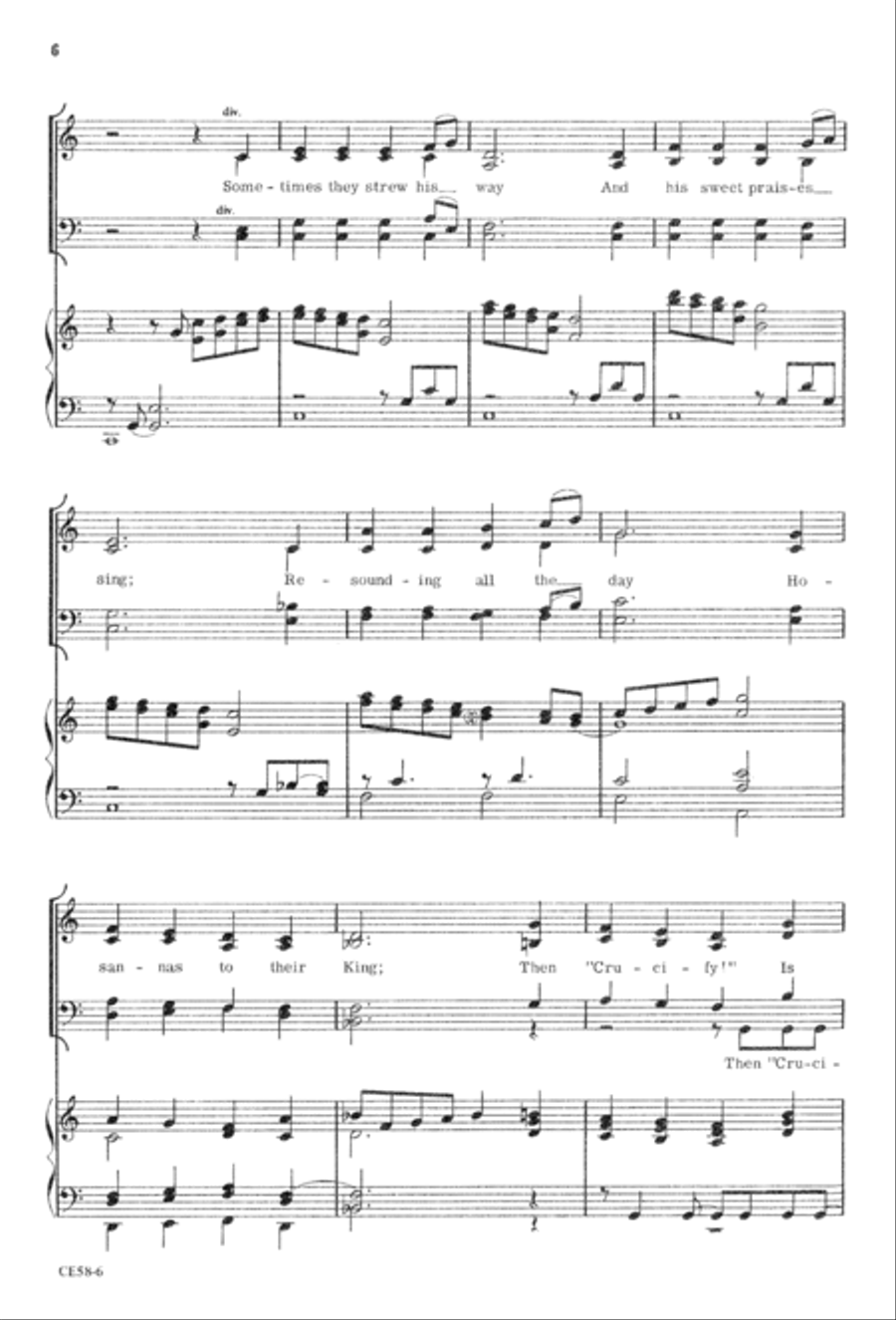 Do This in Remembrance of Me 4-Part scores gallery preview page 8