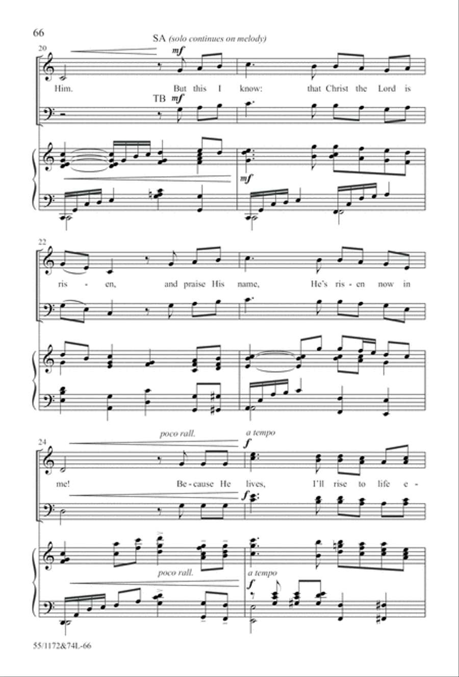 The Easter Story The Easter Story 4-Part scores gallery preview page 67