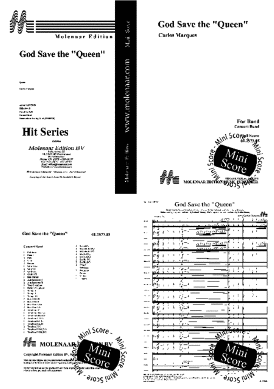 God Save the 'Queen' God Save the 'Queen' Concert Band scores gallery preview page 2