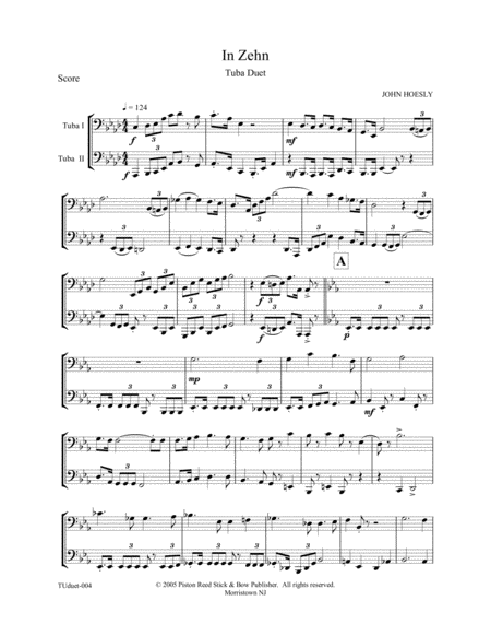 In Zehn- duet for tubas image number null