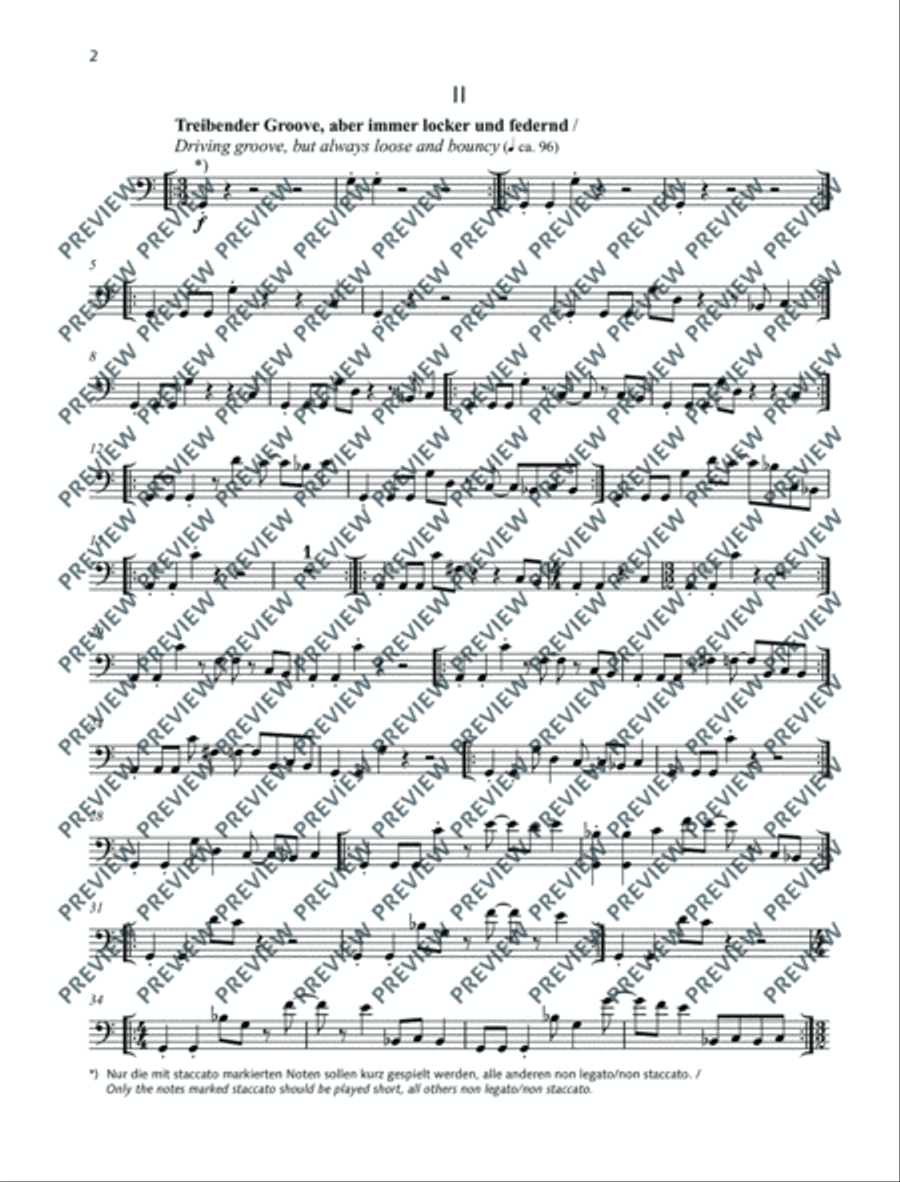Zwei Studien zu einer Landschaft Piano Accompaniment scores gallery preview page 18