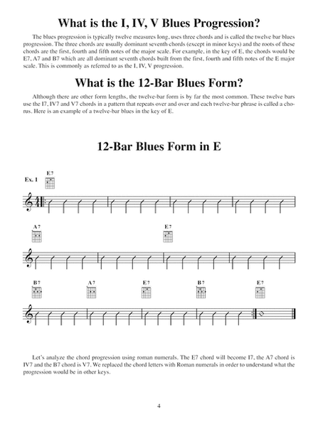 Playing the Blues: Blues Rhythm Guitar image number null