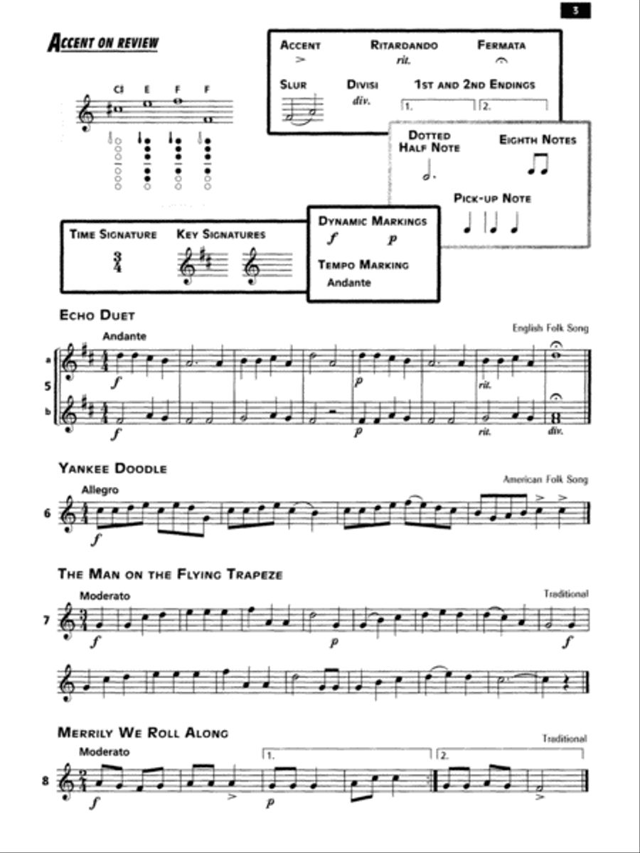 Accent on Achievement, Book 2 Concert Band Methods scores gallery preview page 2