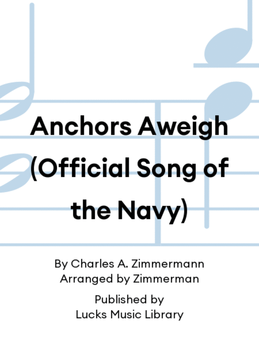 Anchors Aweigh (Official Song of the Navy) Saxophone scores gallery preview page 1