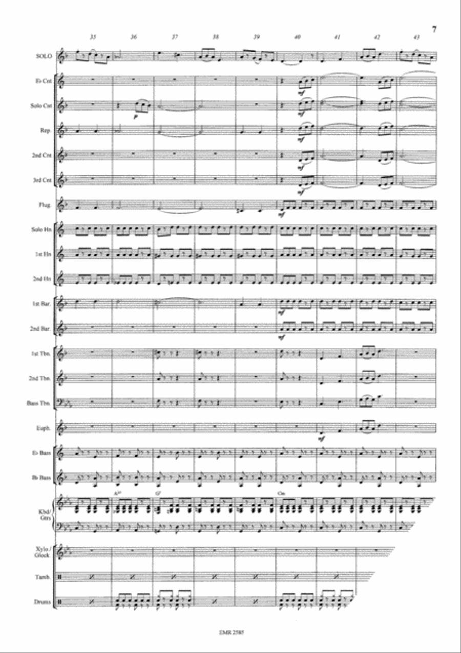Happy-Hippo-Tuma Brass Band scores gallery preview page 8