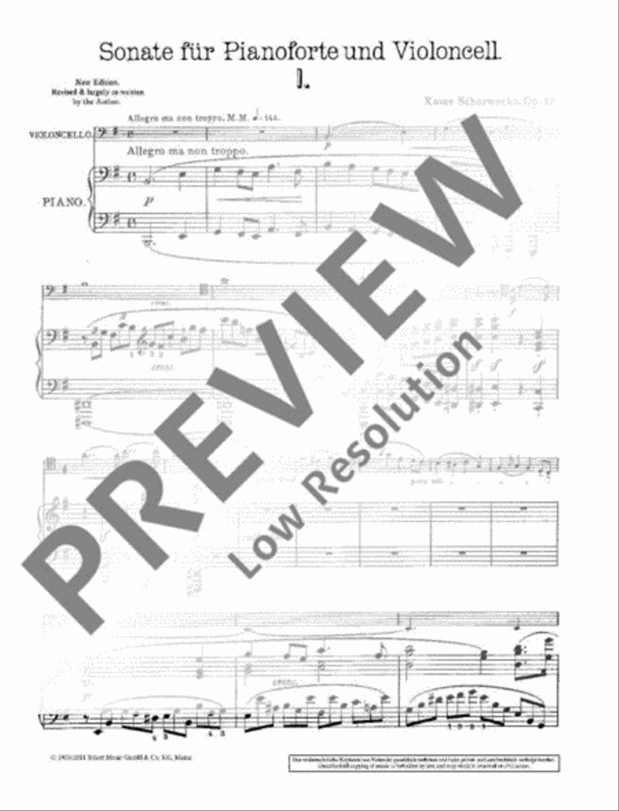 Sonata E minor Sonata E minor Piano Accompaniment scores gallery preview page 4