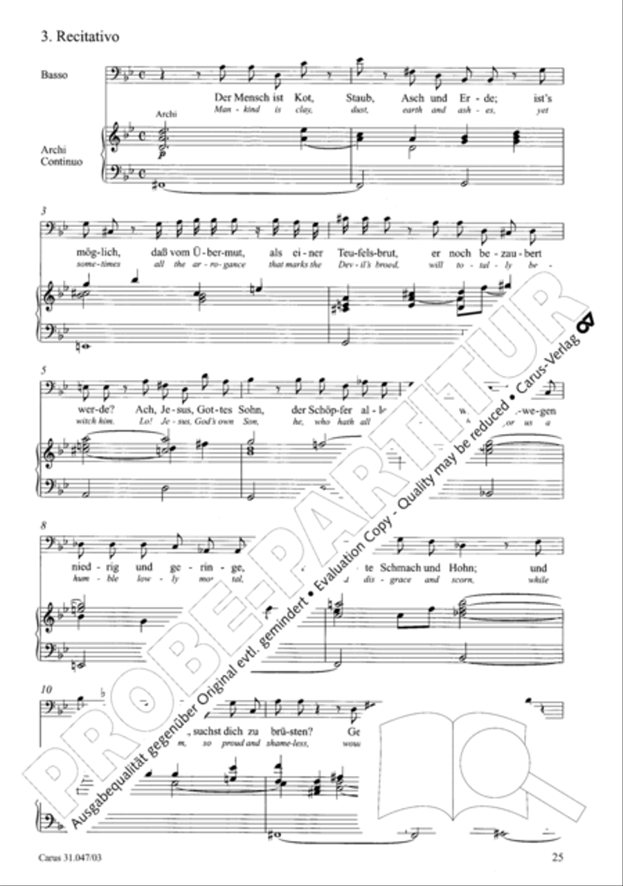 Who himself exalteth shall be abased again (Wer sich selbst erhohet, der soll erniedriget werden) 4-Part scores gallery preview page 26