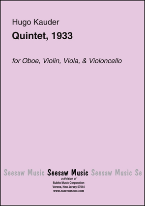 Quintet, 1933