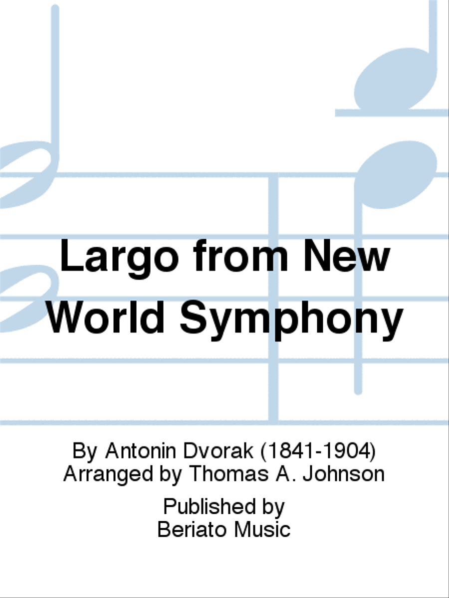 Largo Piano Solo scores gallery preview page 1