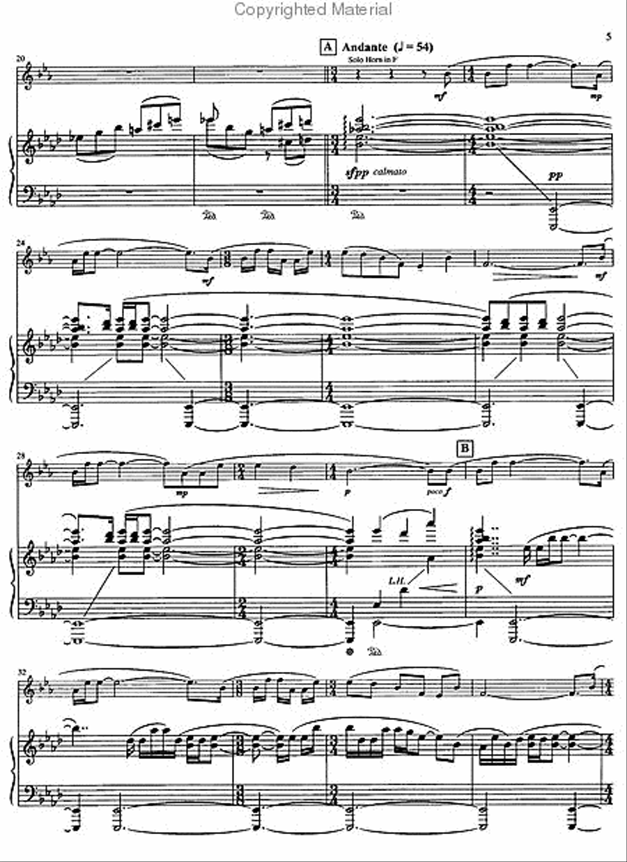 The Glass Bead Game The Glass Bead Game Horn Solo scores gallery preview page 3