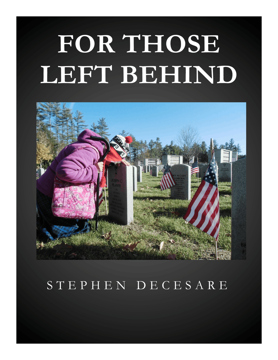 For Those Left Behind (Full Score) 4-Part scores gallery preview page 1