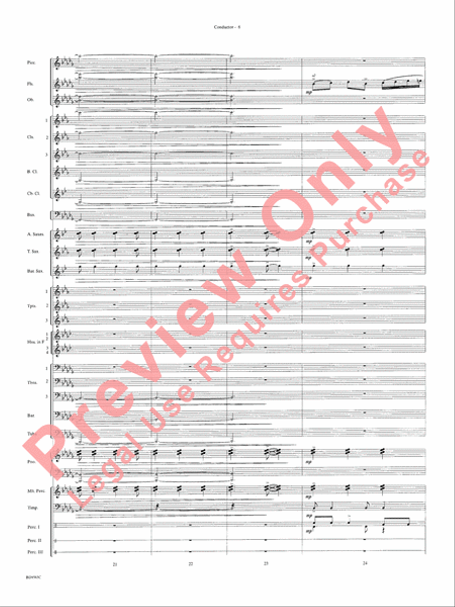 The Inferno The Inferno Concert Band scores gallery preview page 9