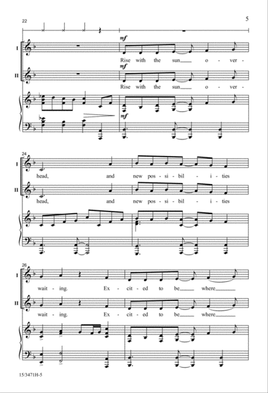 Clap and Sing, Join Together! 2-Part scores gallery preview page 5