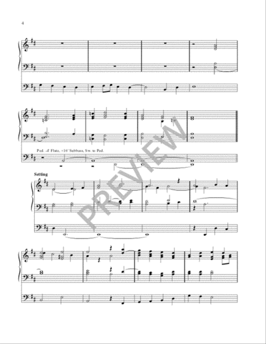 Hymn Harmonizations for Organ - Volume 4 Organ scores gallery preview page 6