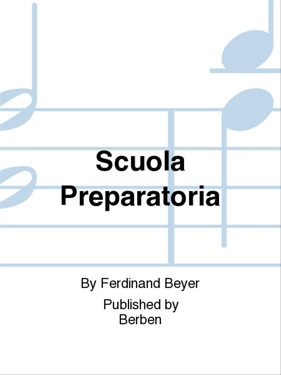 Scuola Preparatoria Scuola Preparatoria Piano Solo scores gallery preview page 1