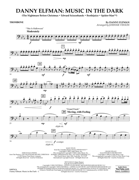 Danny Elfman: Music in the Dark - Trombone