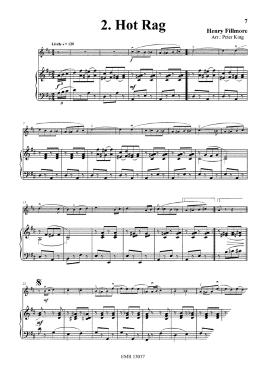 15 Rags Violin Solo scores gallery preview page 4