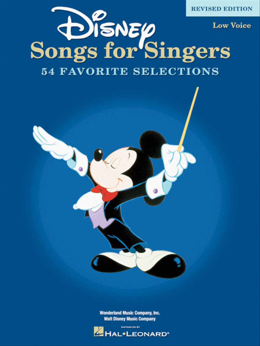 Disney Songs for Singers - Revised Edition