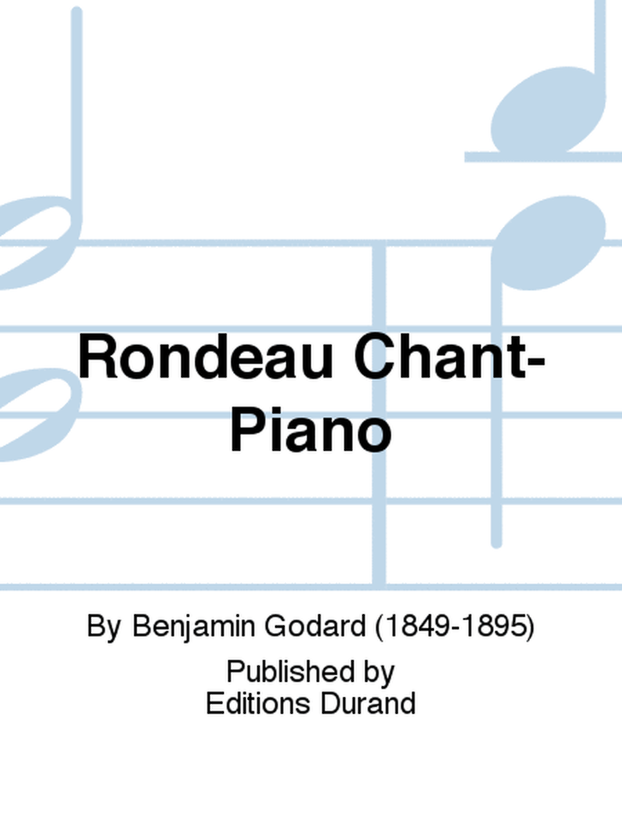 Rondeau Chant-Piano
