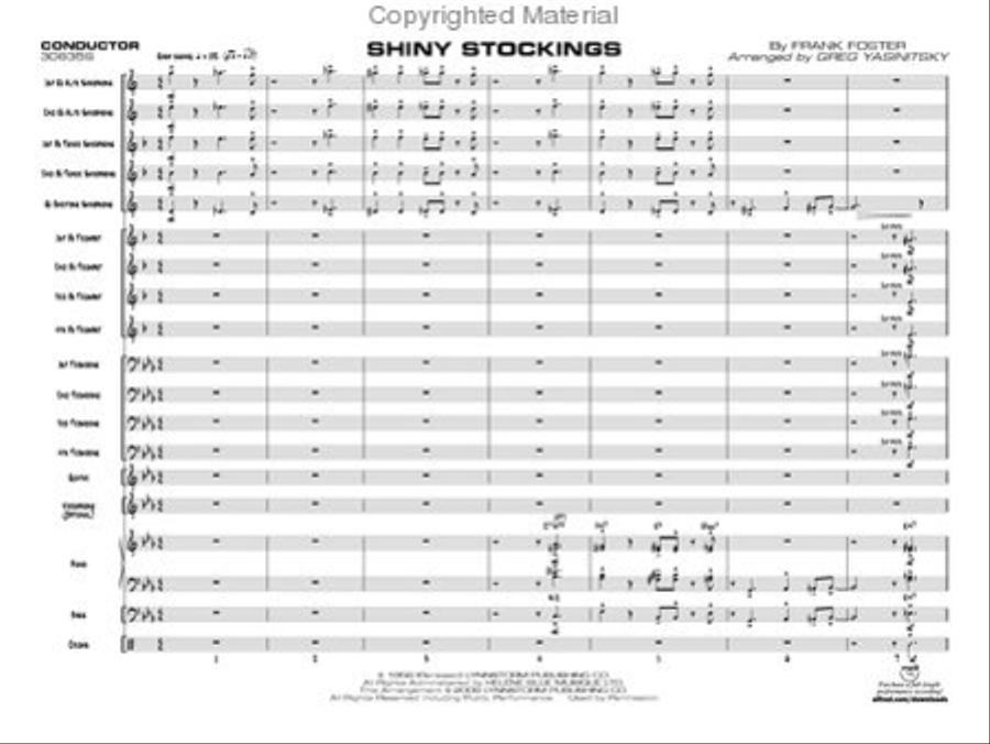 Shiny Stockings Shiny Stockings Jazz Ensemble scores gallery preview page 2