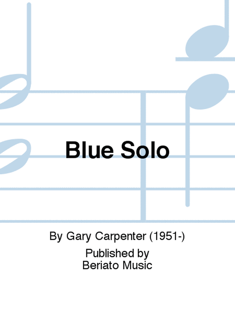 Blue Solo