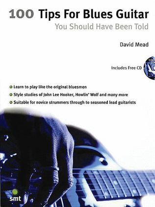 Book cover for 100 Tips for Blues Guitar You Should Have Been Told