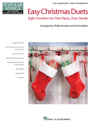Book cover for Easy Christmas Duets