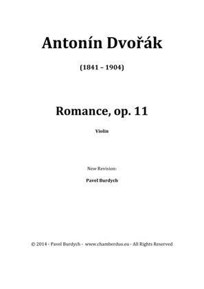 Book cover for Romance, op. 11