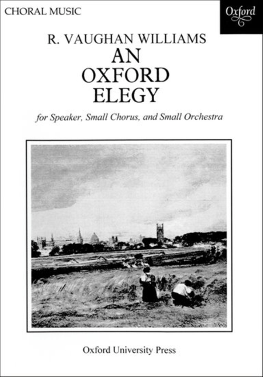 An Oxford Elegy An Oxford Elegy Choir scores gallery preview page 1