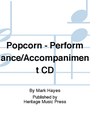 Book cover for Popcorn - Performance/Accompaniment CD