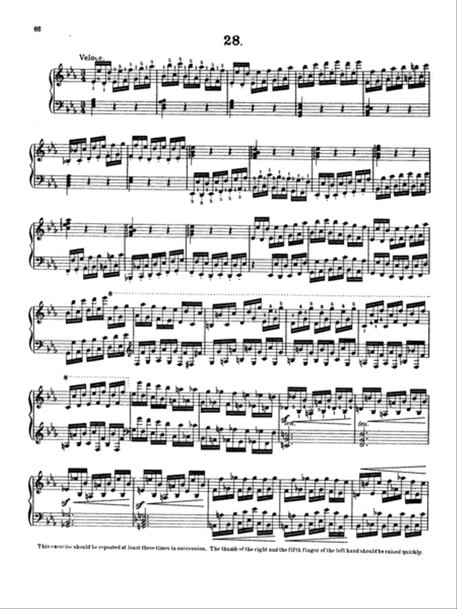 Clementi: Gradus ad Parnassum (Twenty-nine Selected Studies) Piano Method scores gallery preview page 1