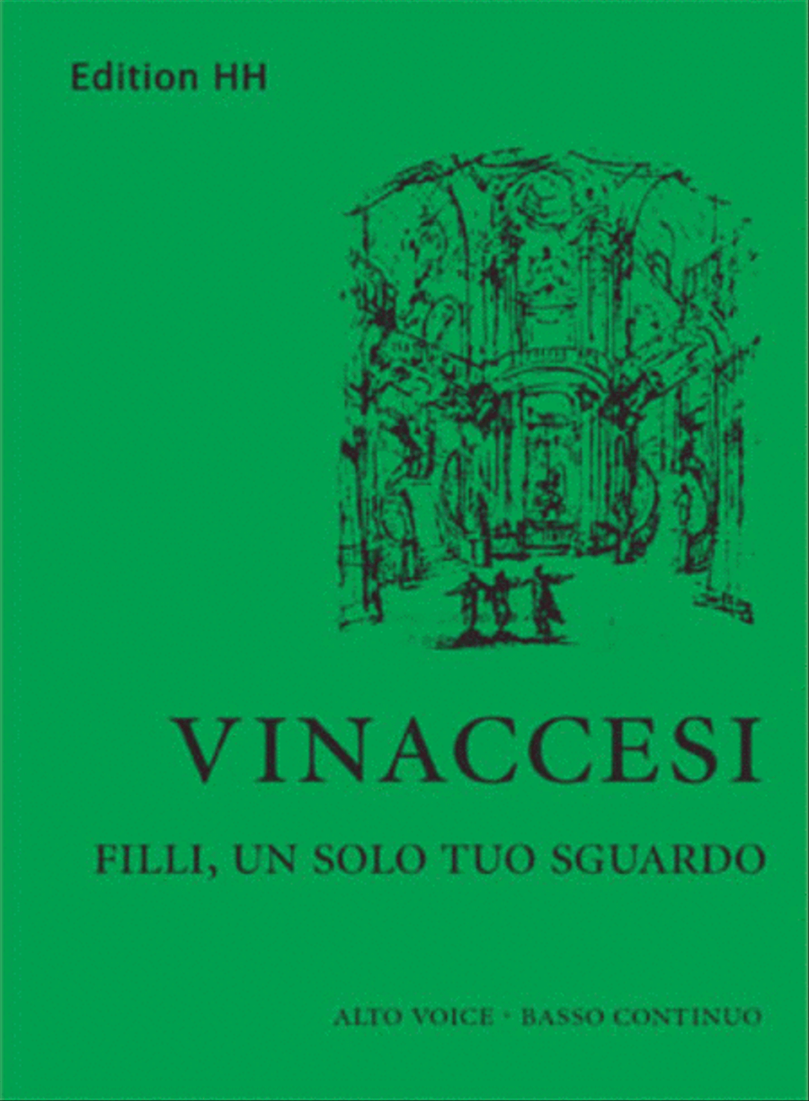 Filli, un solo tuo sguardo Soprano Voice scores gallery preview page 1