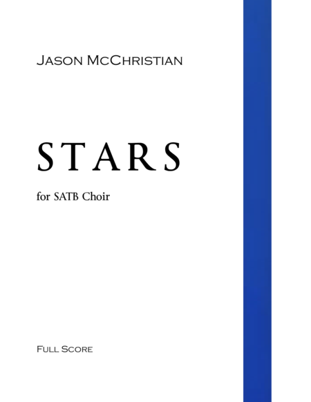 Stars - for SATB Choir image number null