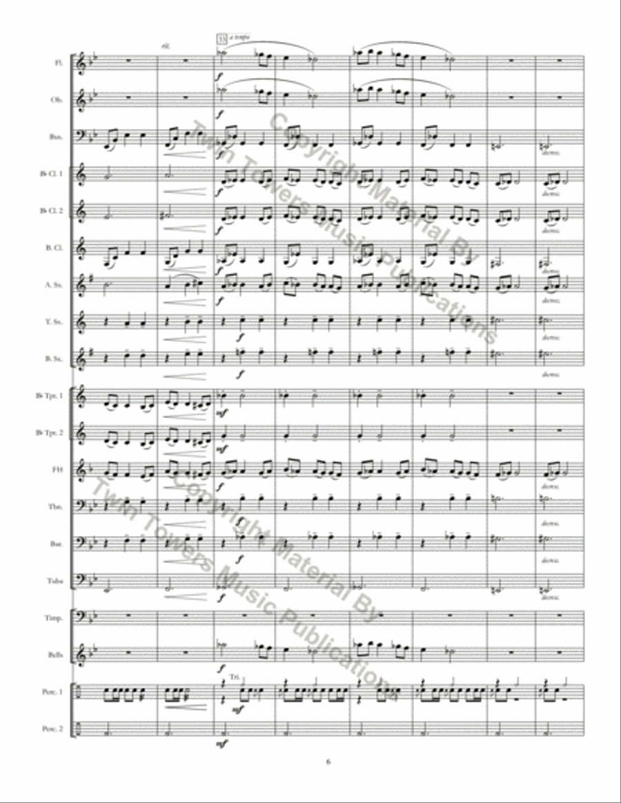 Memento Concert Band scores gallery preview page 7