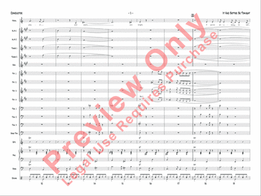 It Had Better Be Tonight Jazz Ensemble scores gallery preview page 8