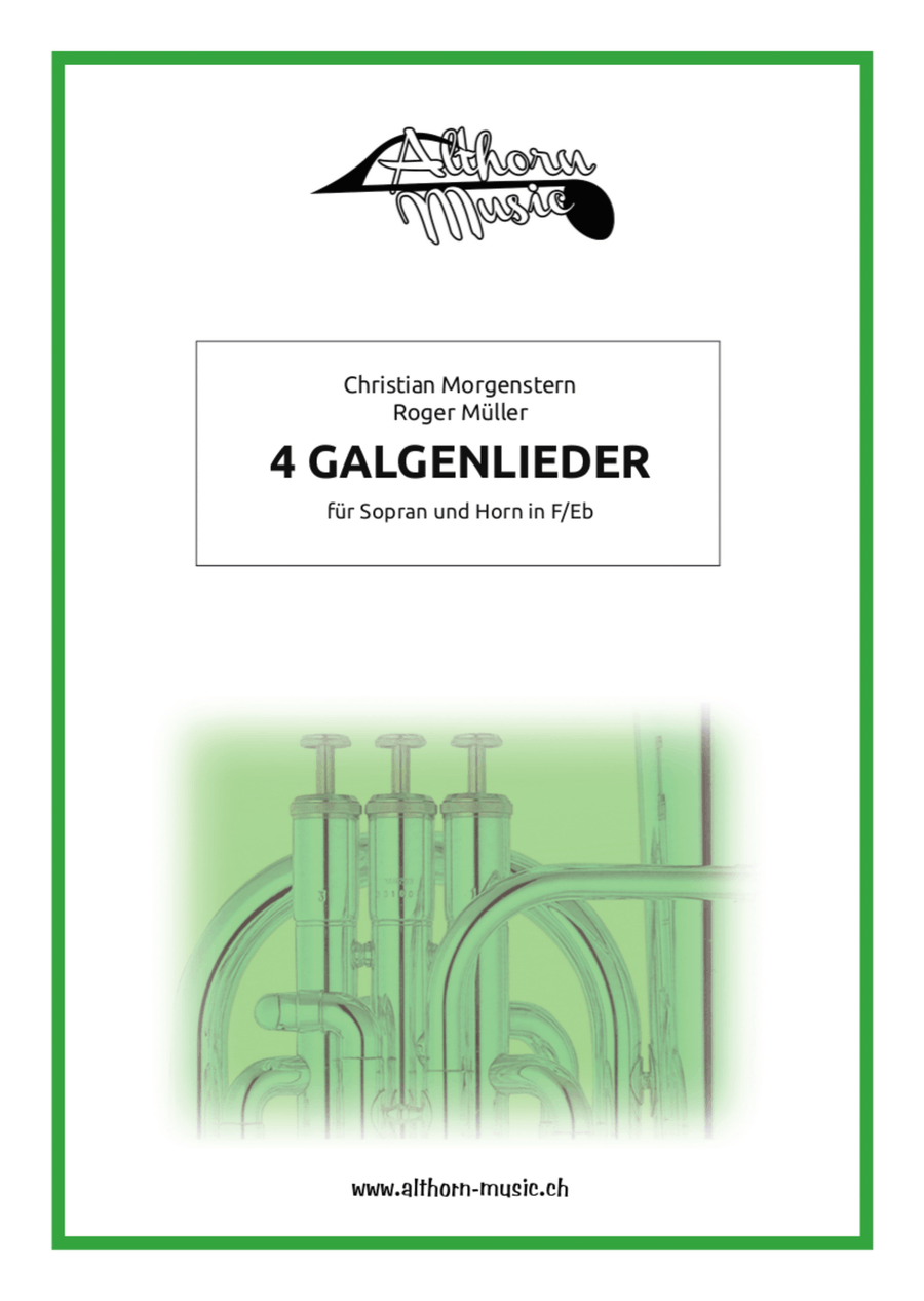 4 Galgenlieder / 4 Gallow Songs Chamber Music scores gallery preview page 1