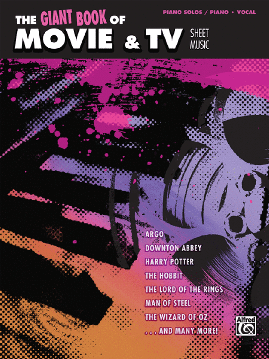 The Giant Book of Movie & TV Sheet Music Piano, Vocal, Guitar scores gallery preview page 1