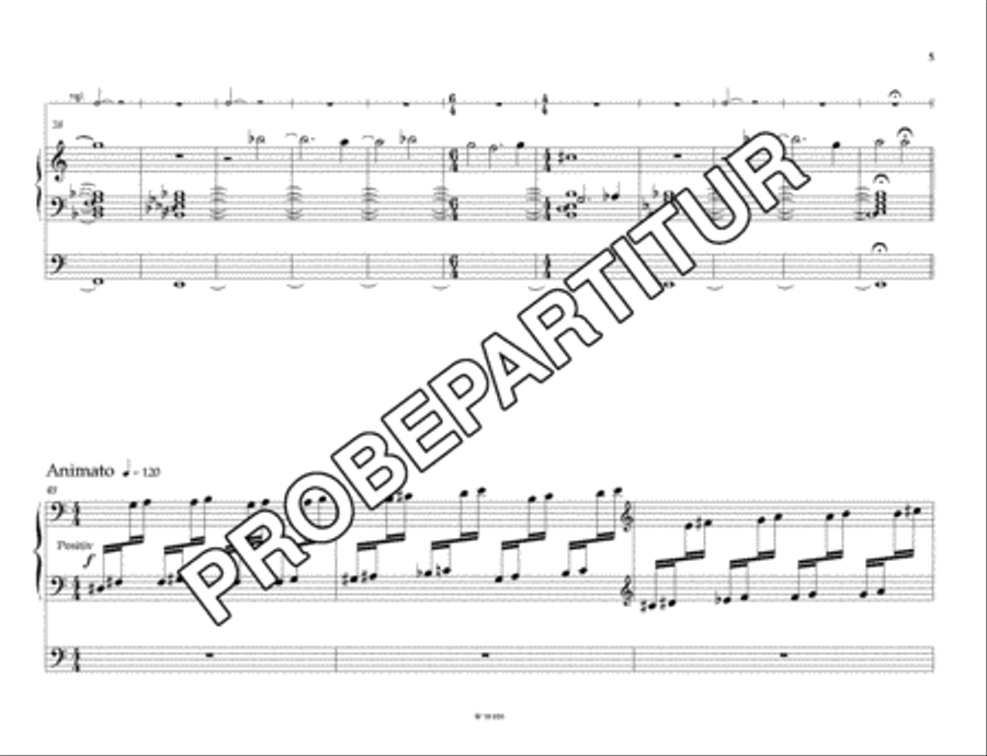 Christ ist erstanden op. 153 Organ scores gallery preview page 6
