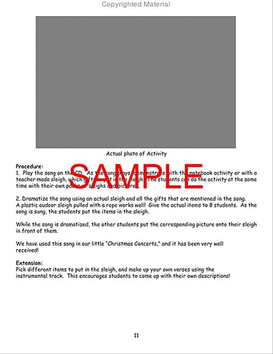 Making Music Fun for the Little Ones!, Book 2 CD scores gallery preview page 8