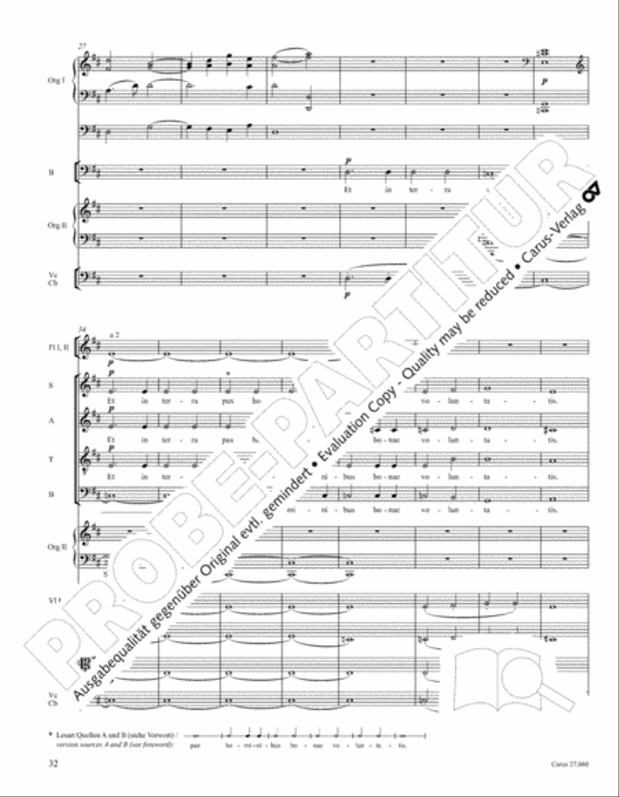 Messe a quatre voix 4-Part scores gallery preview page 43