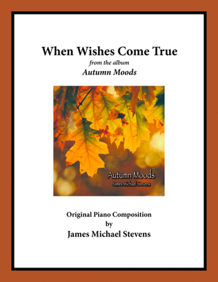 Book cover for Autumn Moods - When Wishes Come True