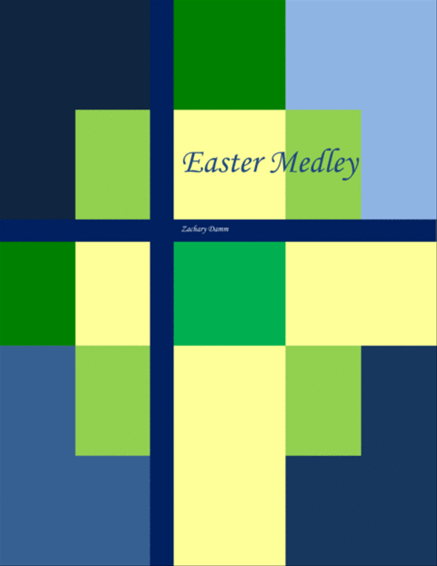 Easter Medley-Organ Easter Medley-Organ Organ Solo scores gallery preview page 1