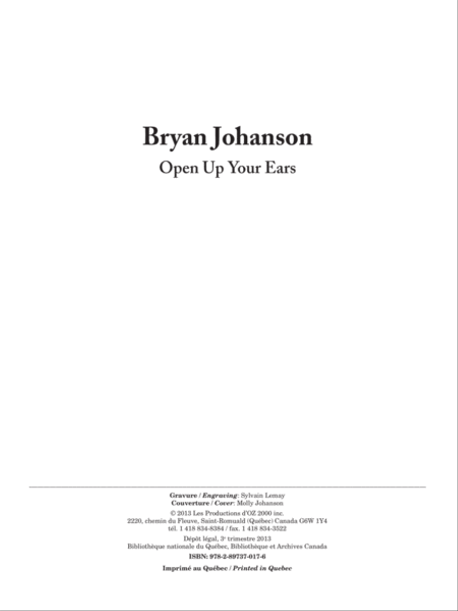 Open Up Your Ears Classical Guitar scores gallery preview page 1