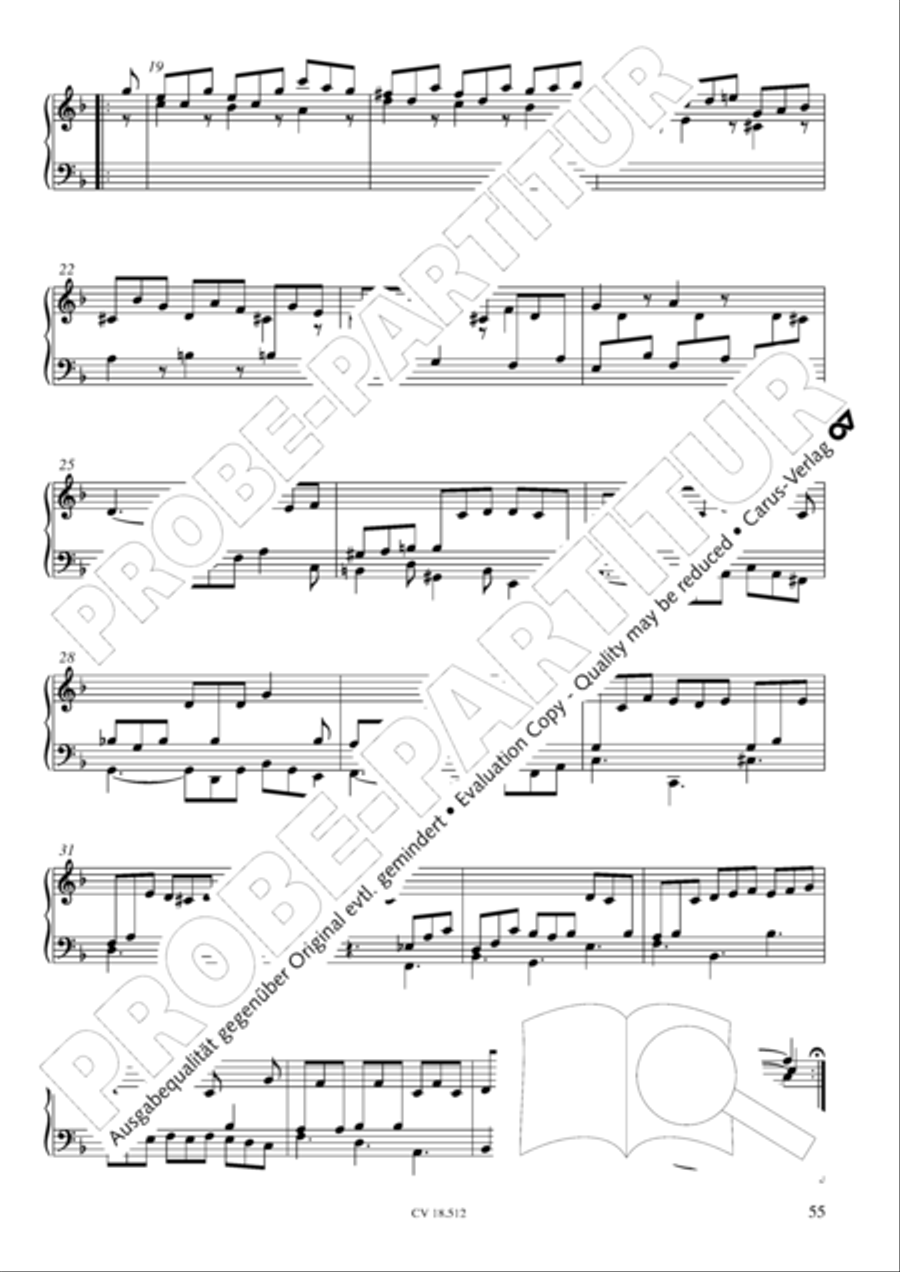 Six Suites Harpsichord scores gallery preview page 56