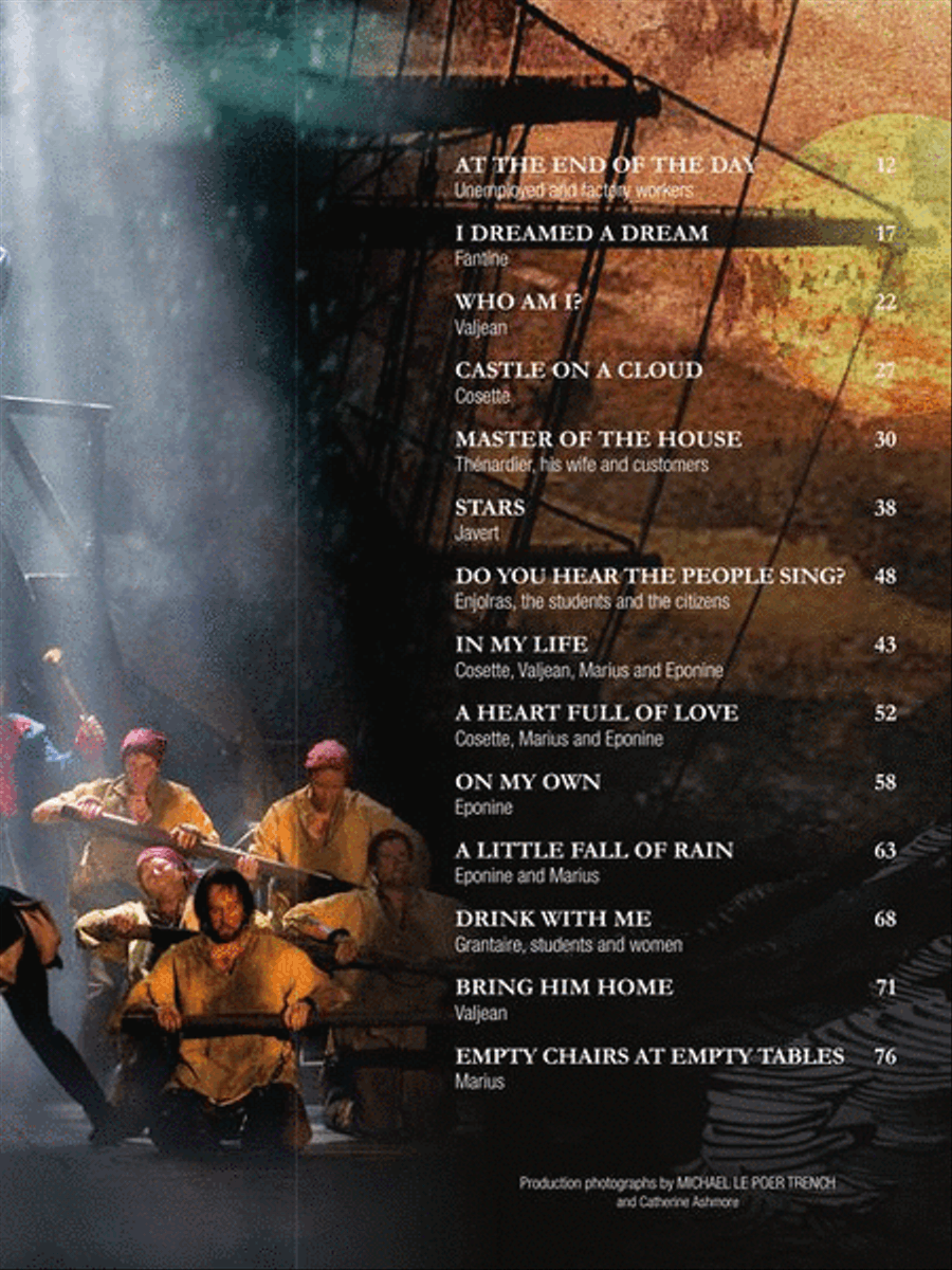 Les Misérables Voice scores gallery preview page 4