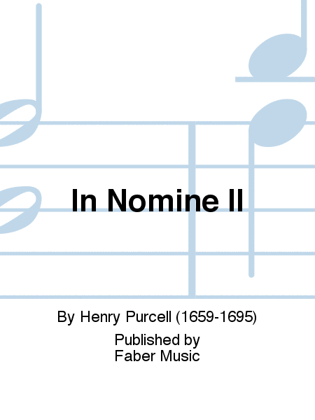 Purcell, H/In Nomine Ii (Recorder E