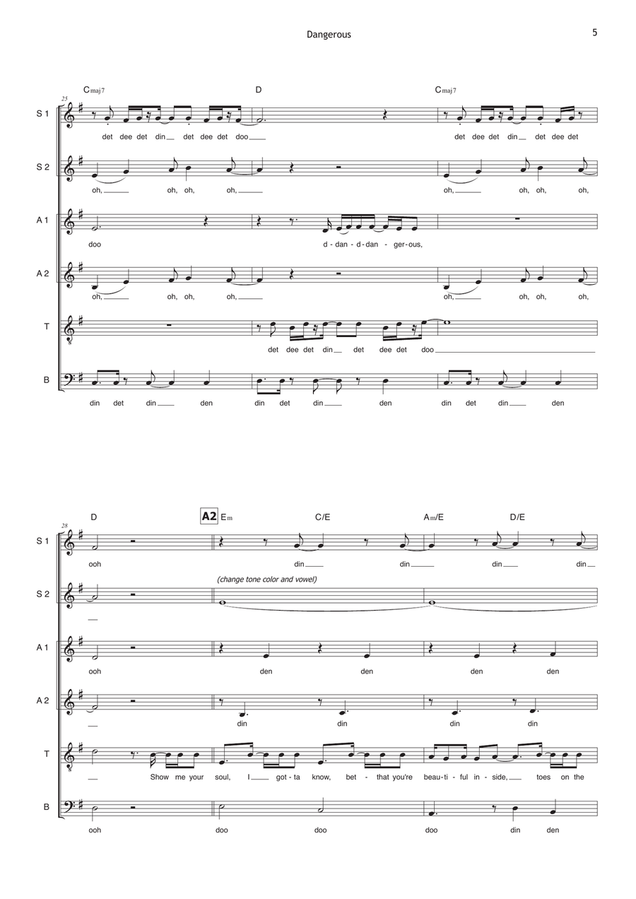 Dangerous Divisi scores gallery preview page 5