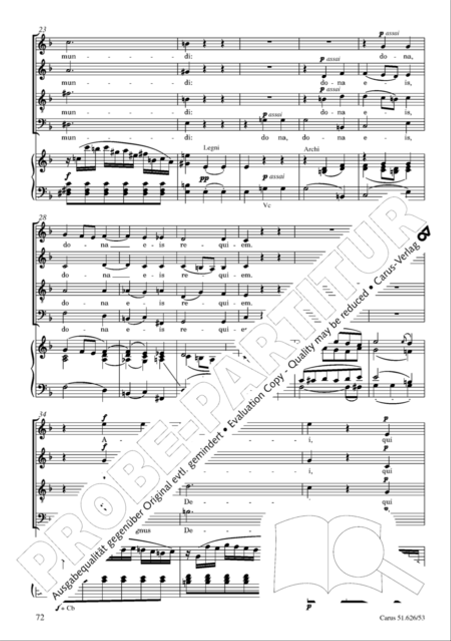 Requiem 4-Part scores gallery preview page 79