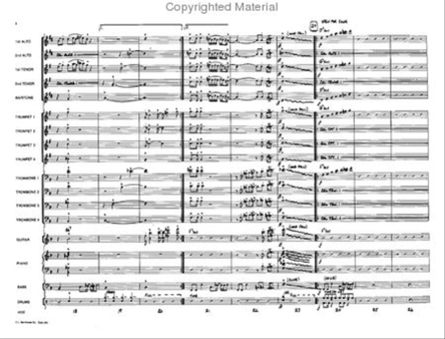 Down Home Cookin' Jazz Ensemble scores gallery preview page 4